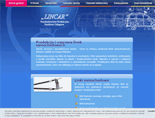 Tablet Screenshot of linki-samochodowe.com